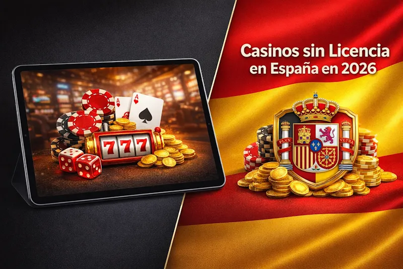 Casinos sin licencia en España en 2026: Los mejores sitios sin restricciones