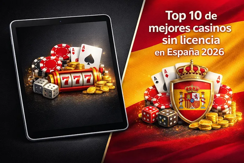 Top casinos sin licencia en 2026 - Ranking de los 10 mejores