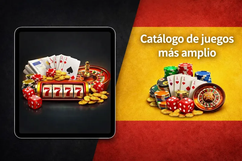Catálogo de juegos más amplio